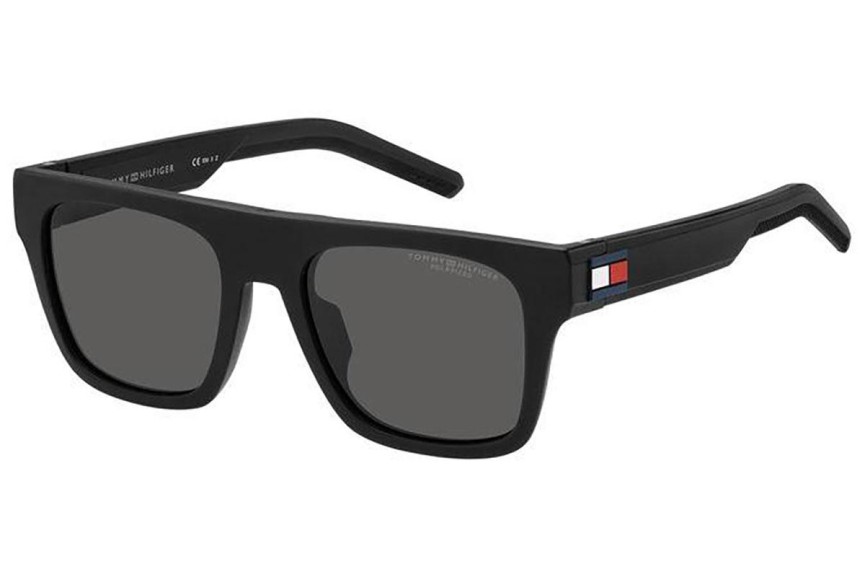 Sončna očala Tommy Hilfiger TH1976/S 003/M9 Polarized Kvadratna Črna