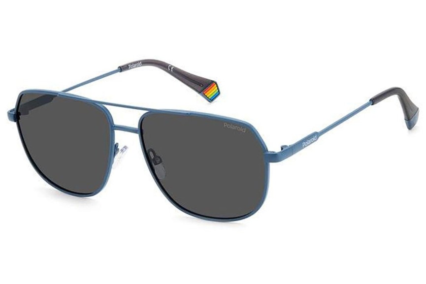 Sončna očala Polaroid PLD6195/S/X FLL/M9 Polarized Pilotska Modra