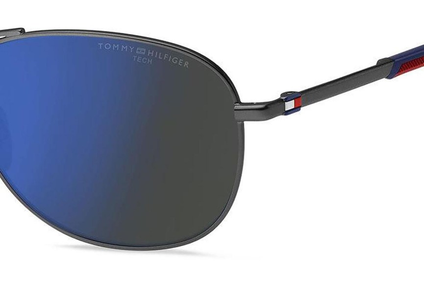 Sončna očala Tommy Hilfiger TH2023/S R80/ZS Pilotska Srebrna