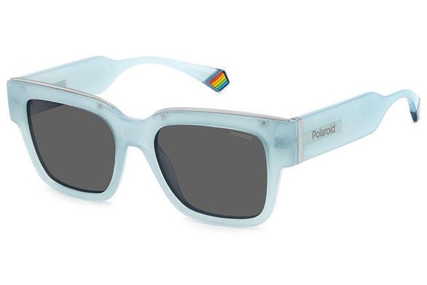 Sončna očala Polaroid PLD6198/S/X MVU/M9 Polarized Kvadratna Modra