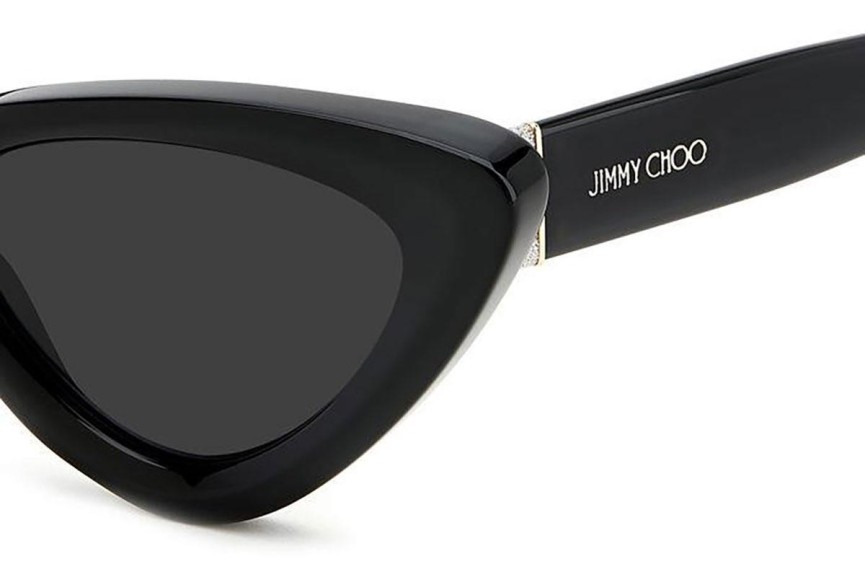 Sončna očala Jimmy Choo ADDY/S 807/IR Cat Eye Črna