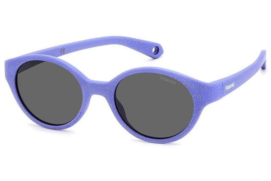 Sončna očala Polaroid Junior PLDK007/S MW2/M9 Polarized Ovalna Vijolična