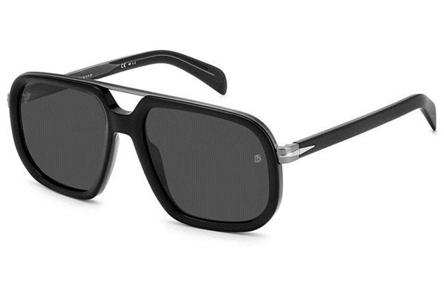 Sončna očala David Beckham DB7101/S ANS/M9 Polarized Pilotska Črna