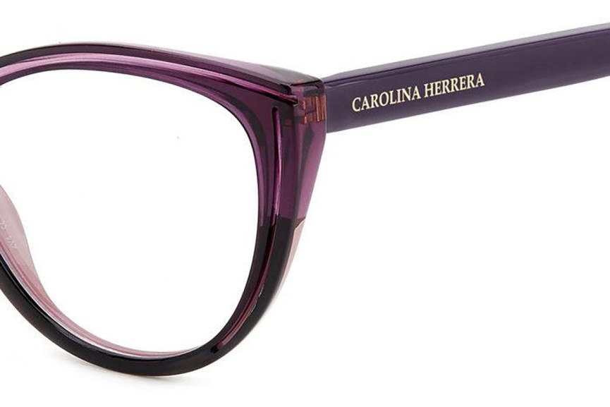 Očala Carolina Herrera HER0171 MW2 Cat Eye Vijolična