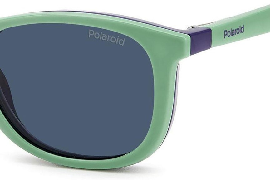 Očala Polaroid Junior PLD8054/CS RNB/C3 Polarized Pravokotna Vijolična