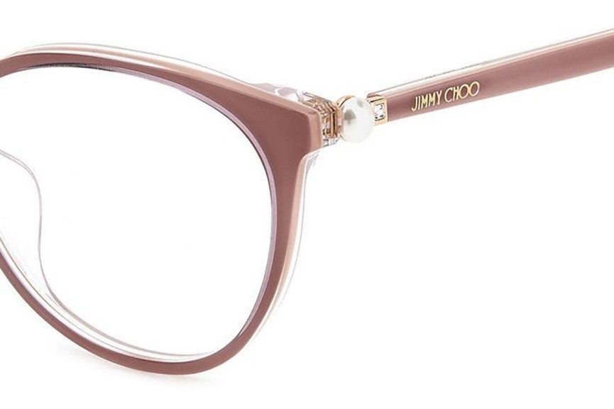 Očala Jimmy Choo JC378/G Y9A Cat Eye Bež