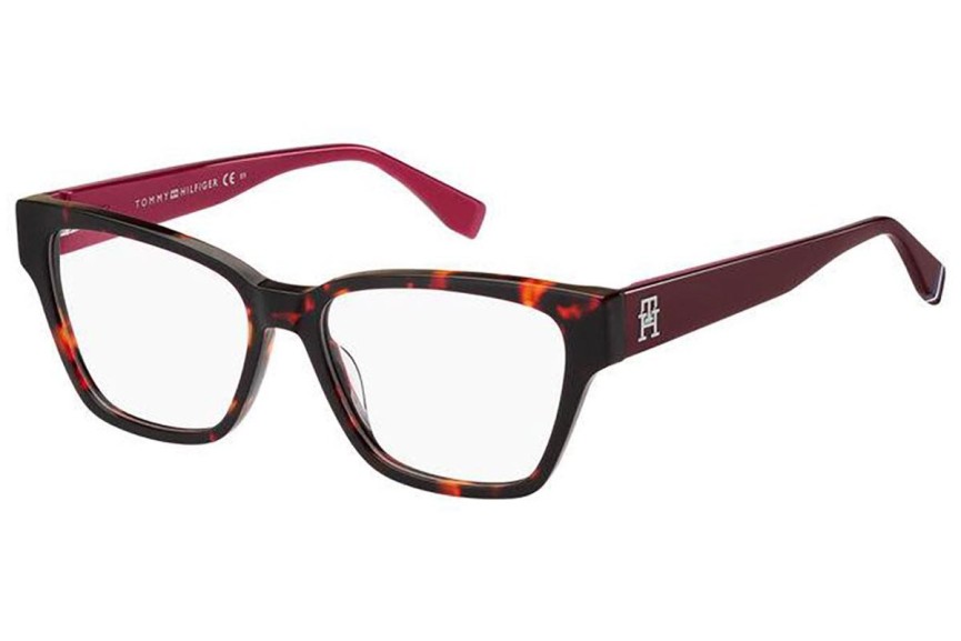 Očala Tommy Hilfiger TH2000 0UC Cat Eye Havana