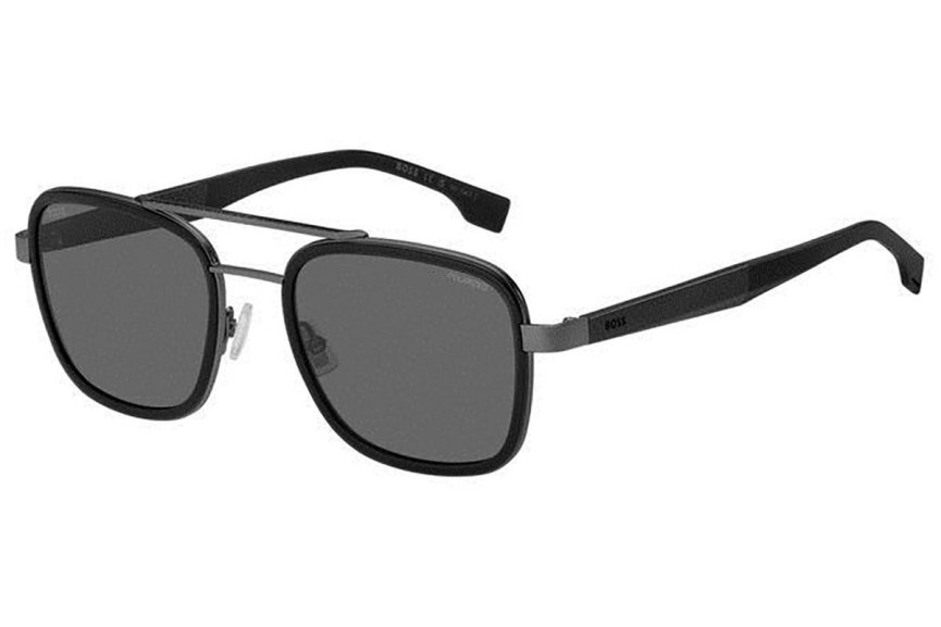 Sončna očala BOSS BOSS1486/S PTA/M9 Polarized Pilotska Črna