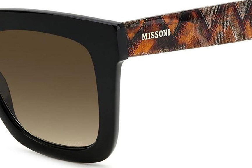 Sončna očala Missoni MIS0126/S 807/HA Kvadratna Črna