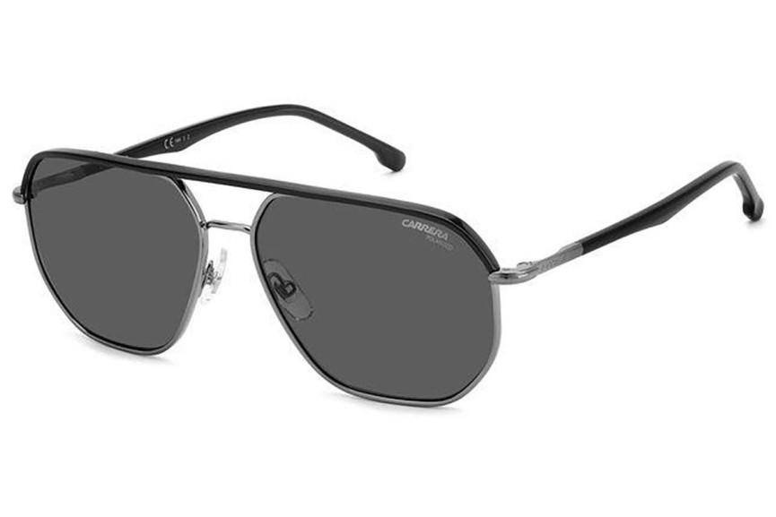 Sončna očala Carrera CARRERA304/S KJ1/M9 Polarized Pilotska Srebrna