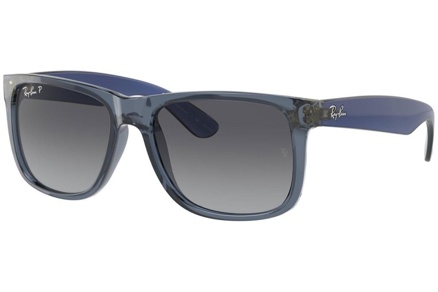 Sončna očala Ray-Ban Justin RB4165 6596T3 Polarized Kvadratna Modra