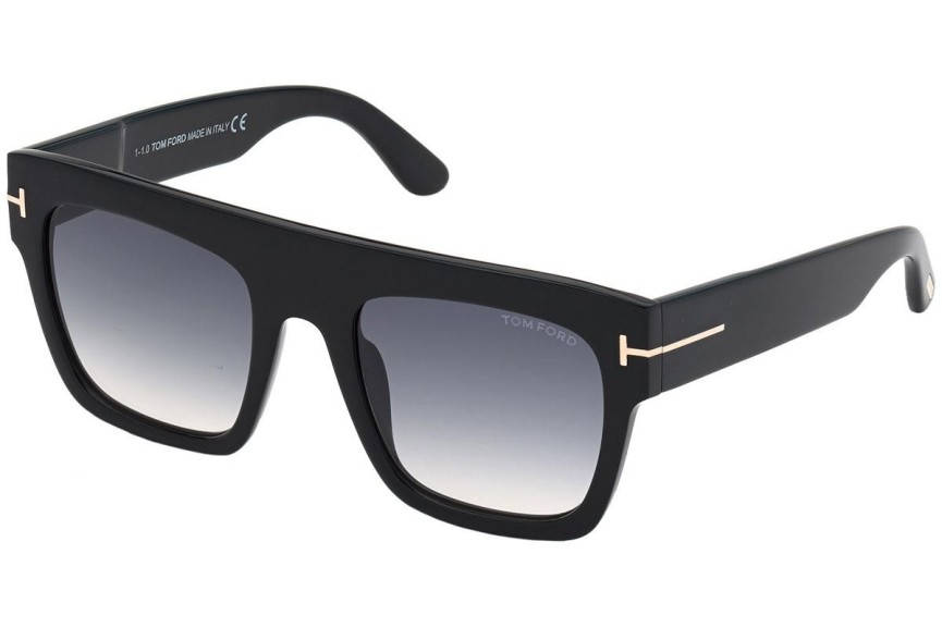 Sončna očala Tom Ford FT0847 01B Flat Top Črna