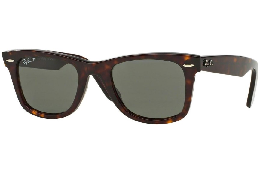 Sončna očala Ray-Ban Wayfarer Classic RB2140 902/58 Polarized Kvadratna Havana