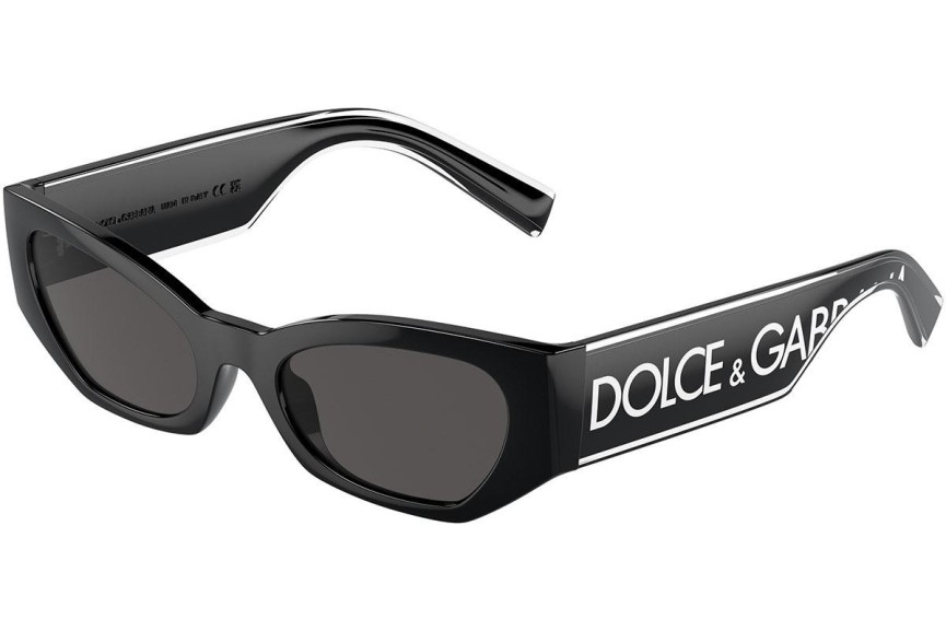 Sončna očala Dolce & Gabbana DG6186 501/87 Cat Eye Črna