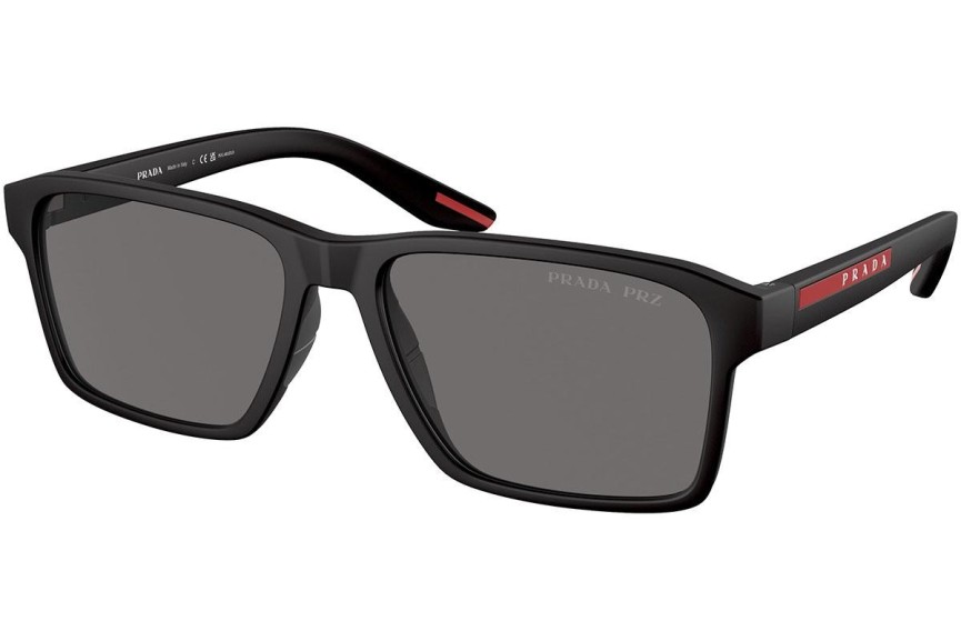 Sončna očala Prada Linea Rossa PS05YS DG002G Polarized Pravokotna Črna