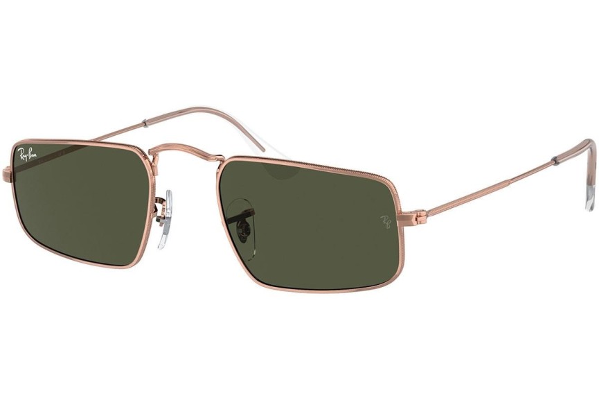 Sončna očala Ray-Ban Julie RB3957 920231 Pravokotna Rjava