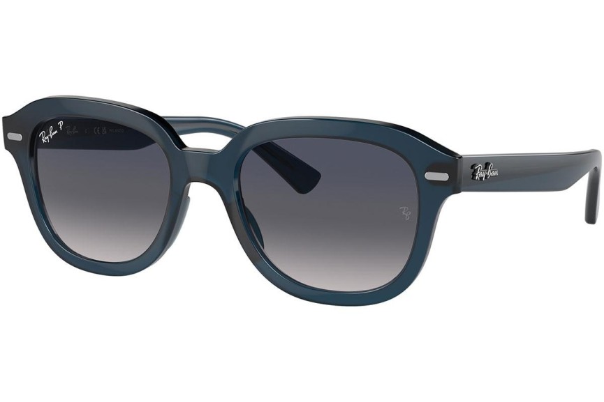 Sončna očala Ray-Ban Erik RB4398 667678 Polarized Kvadratna Modra