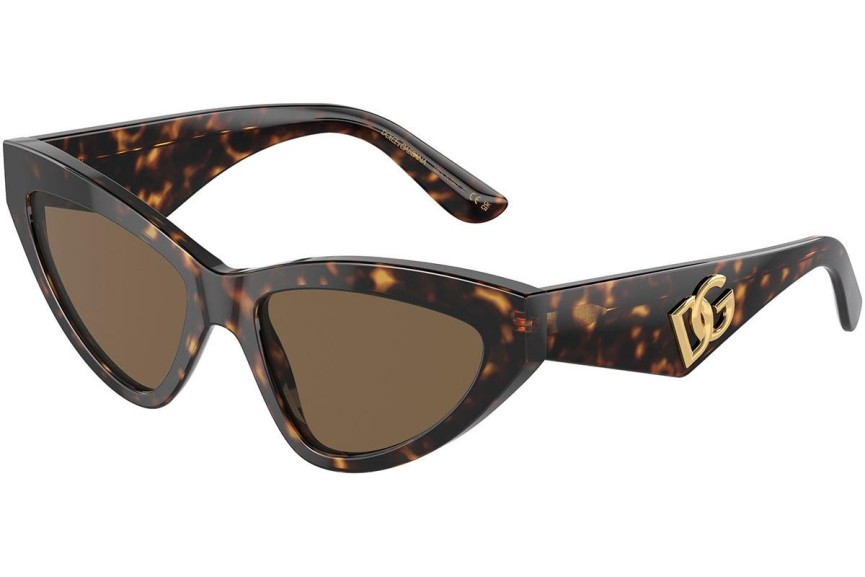 Sončna očala Dolce & Gabbana DG4439 502/73 Cat Eye Havana