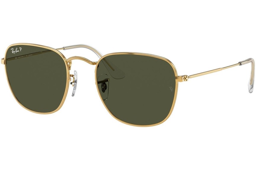 Sončna očala Ray-Ban Frank RB3857 919658 Polarized Kvadratna Zlata