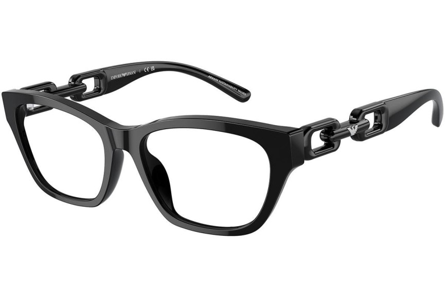 Očala Emporio Armani EA3223U 5017 Cat Eye Črna