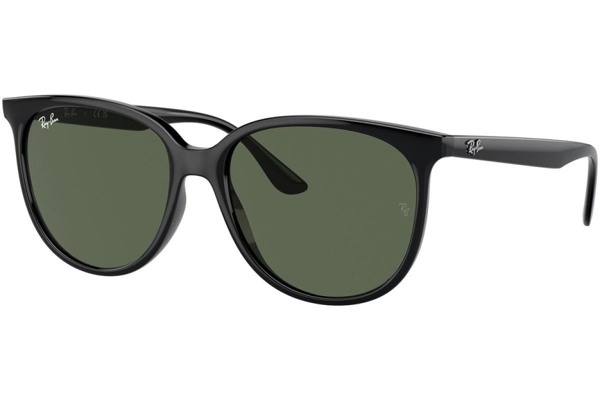 Sončna očala Ray-Ban RB4378 601/71 Kvadratna Črna