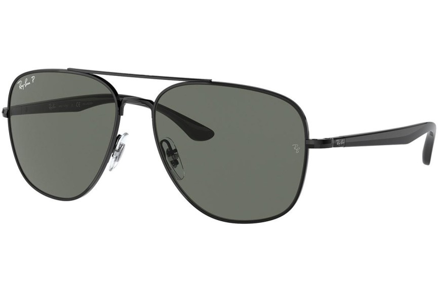 Sončna očala Ray-Ban RB3683 002/58 Polarized Pilotska Črna