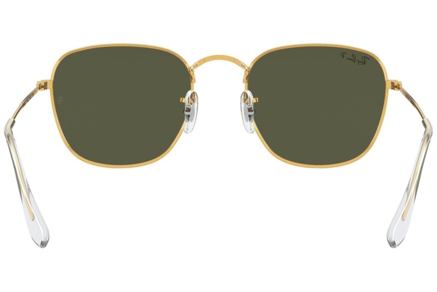 Sončna očala Ray-Ban Frank RB3857 919658 Polarized Kvadratna Zlata