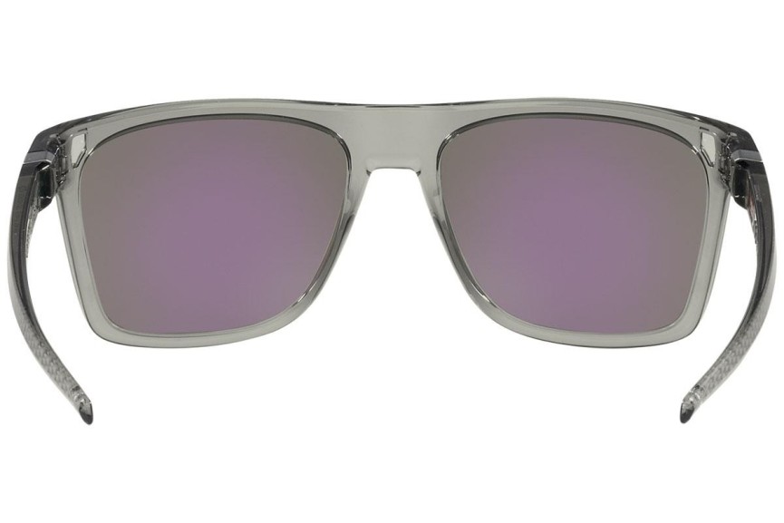 Sončna očala Oakley Leffingwell OO9100-10 Polarized Kvadratna Siva