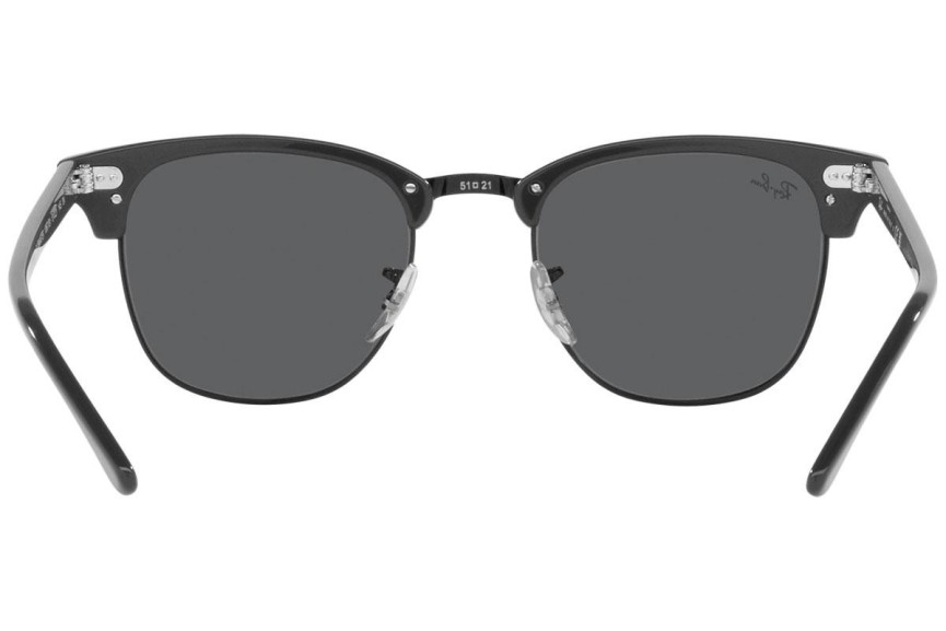 Sončna očala Ray-Ban Clubmaster RB3016 1367B1 Zgornji okvir Siva