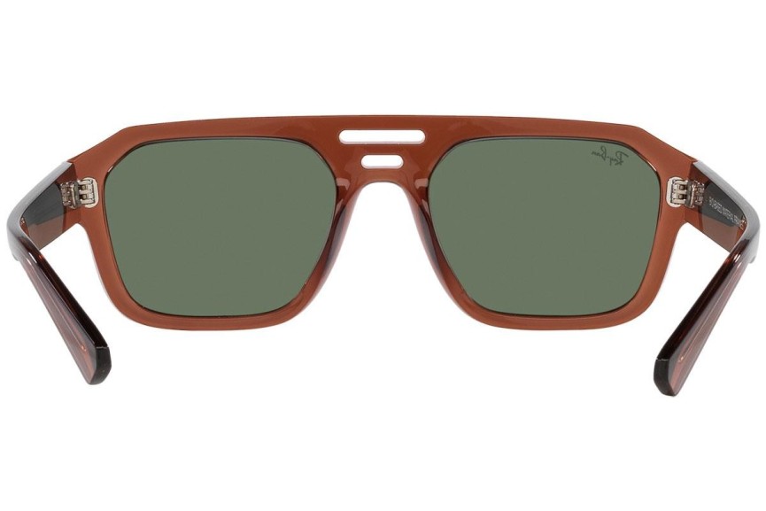 Sončna očala Ray-Ban Corrigan RB4397 667882 Flat Top Rjava