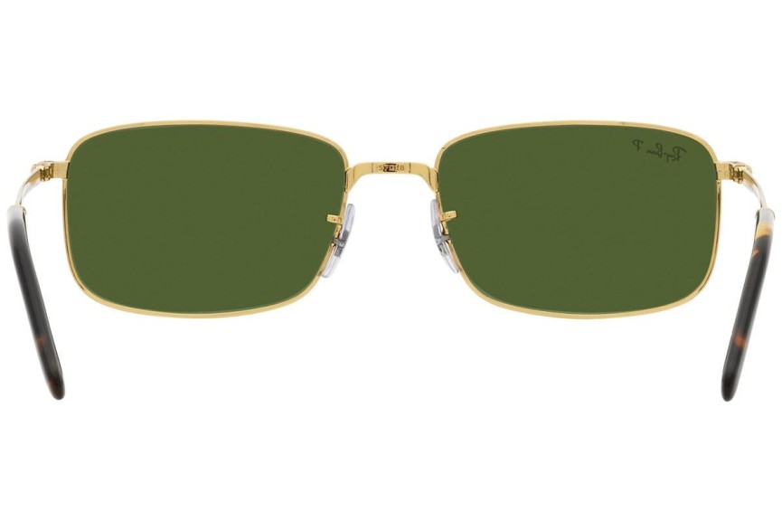 Sončna očala Ray-Ban RB3717 9196P1 Polarized Pravokotna Zlata