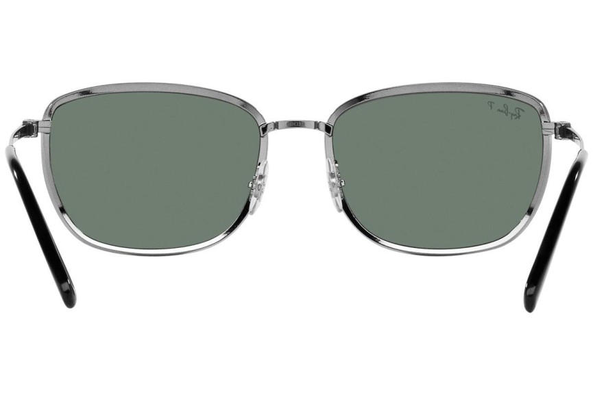 Sončna očala Ray-Ban RB3705 004/O9 Pravokotna Srebrna