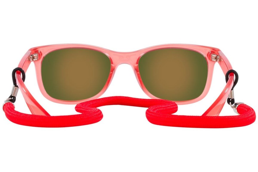 Sončna očala Ray-Ban Junior New Wayfarer Junior RJ9052S 7145A8 Kvadratna Roza