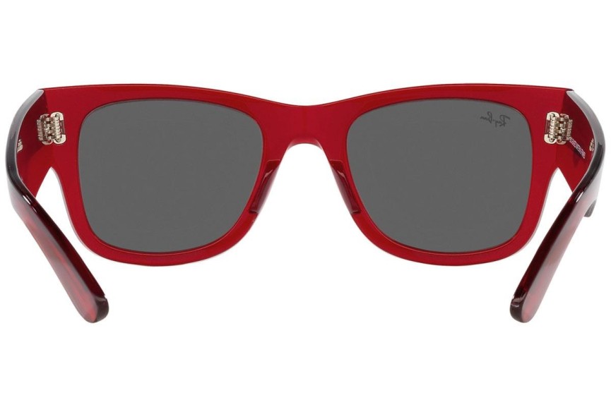 Sončna očala Ray-Ban Mega Wayfarer RB0840S 6679B1 Kvadratna Rdeča