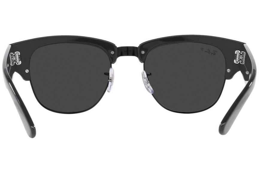 Sončna očala Ray-Ban Mega Clubmaster RB0316S 136748 Polarized Zgornji okvir Črna