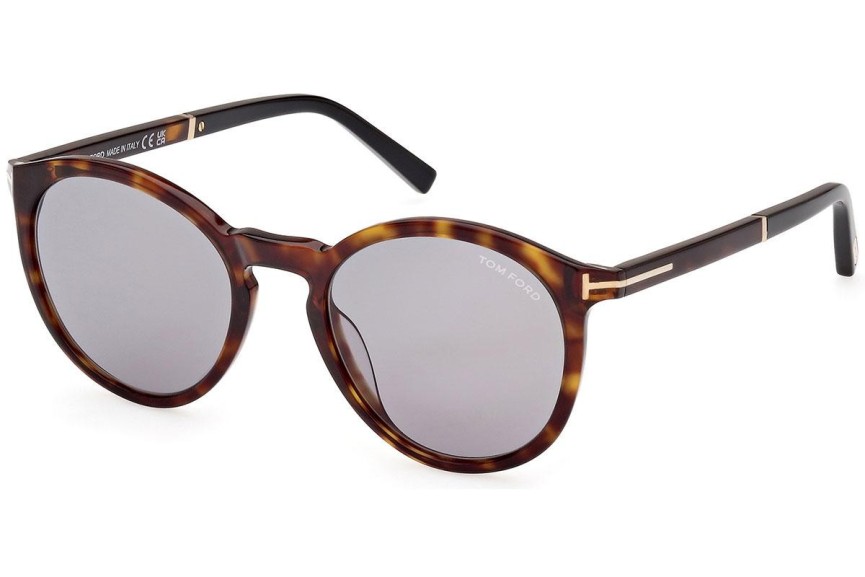 Sončna očala Tom Ford FT1021 52A Okrogla Havana