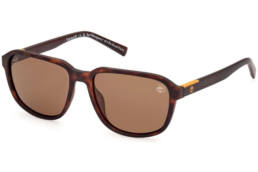 Sončna očala Timberland TB9311 52H Polarized Kvadratna Havana