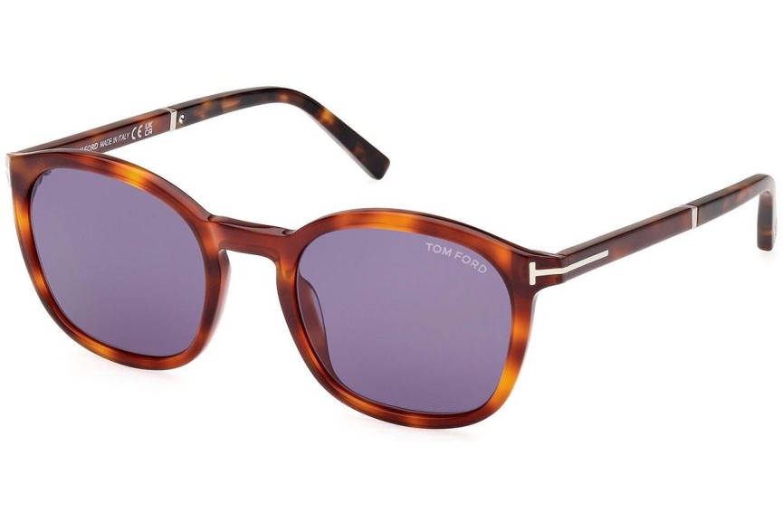 Sončna očala Tom Ford FT1020 53V Pilotska Havana