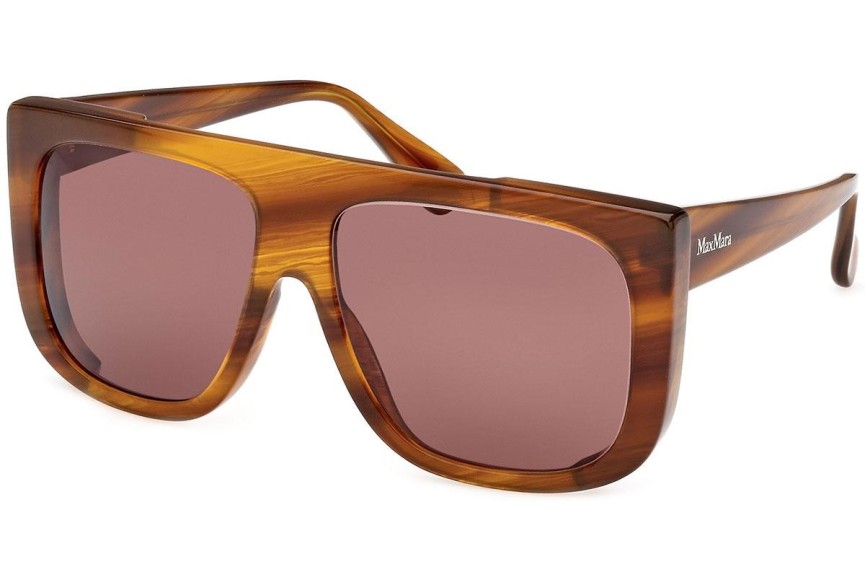 Sončna očala Max Mara MM0073 50E Flat Top Havana