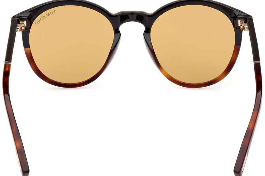 Sončna očala Tom Ford FT1021 56E Okrogla Havana