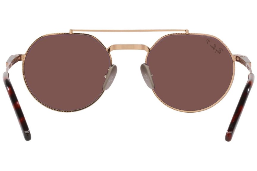 Sončna očala Ray-Ban Jack II Titanium Chromance Collection RB8265 3140AF Polarized Okrogla Zlata