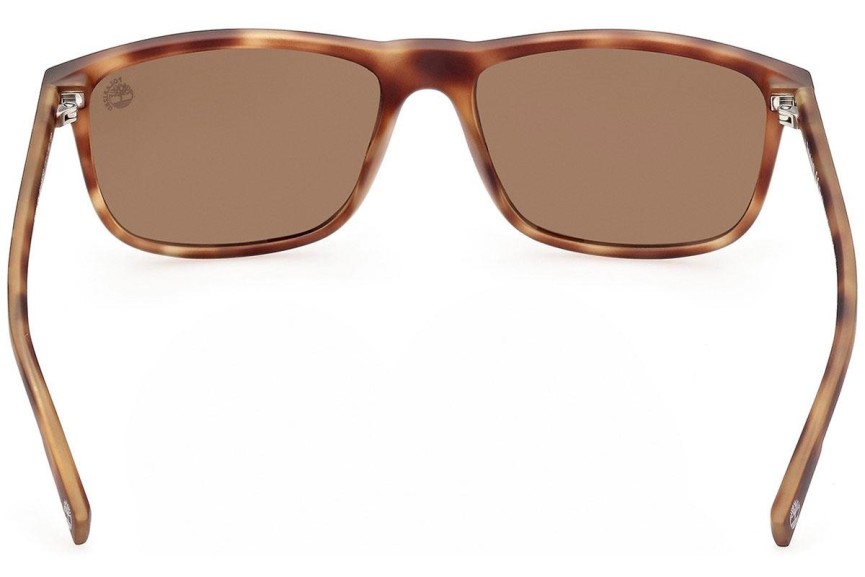 Sončna očala Timberland TB9266 52H Polarized Pravokotna Havana