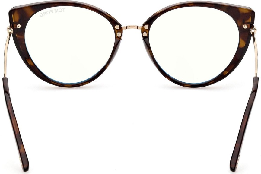 Očala Tom Ford FT5815-B 052 Cat Eye Havana