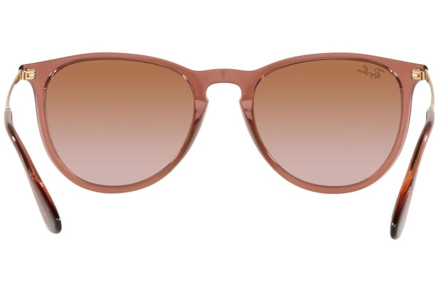 Sončna očala Ray-Ban Erika RB4171 659013 Okrogla Rjava