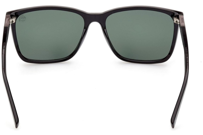 Sončna očala Timberland TB9280-H 01R Polarized Kvadratna Črna