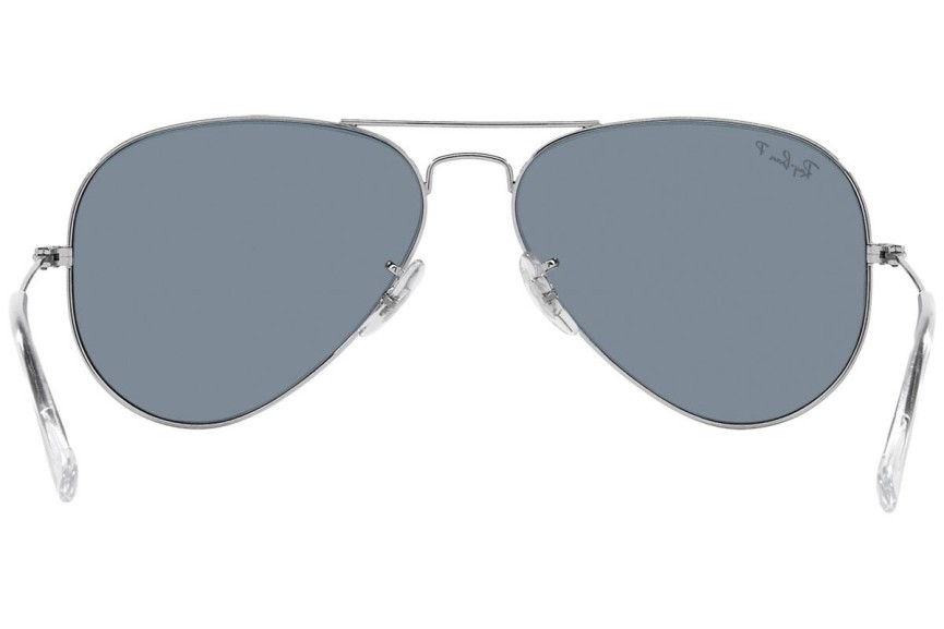 Sončna očala Ray-Ban Aviator RB3025 003/02 Polarized Pilotska Srebrna