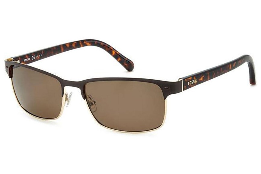 Sončna očala Fossil FOS3000/P/S 09Q/SP Polarized Kvadratna Rjava