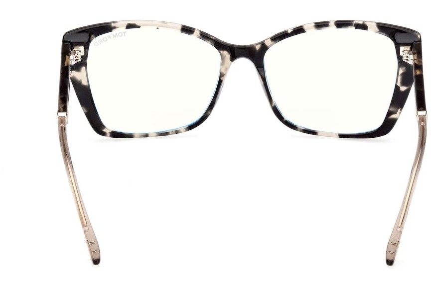 Očala Tom Ford FT5893-B 005 Cat Eye Havana