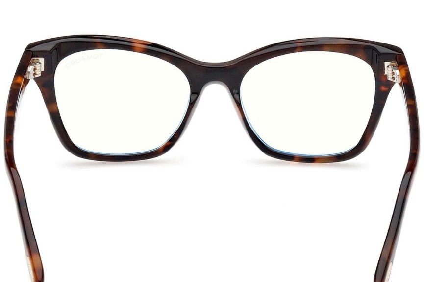 Očala Tom Ford FT5909-B 052 Cat Eye Havana