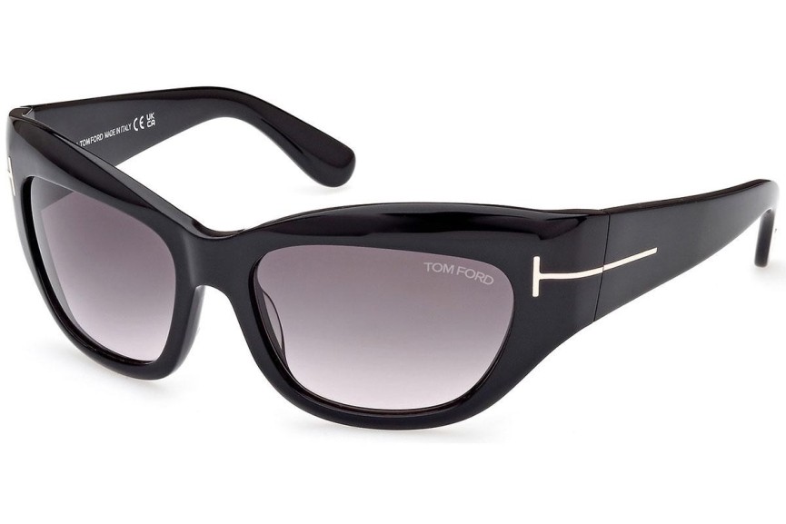 Sončna očala Tom Ford Brianna FT1065 01B Cat Eye Črna